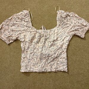 Pastel Paisley Kirious LA Short Sleeve Top